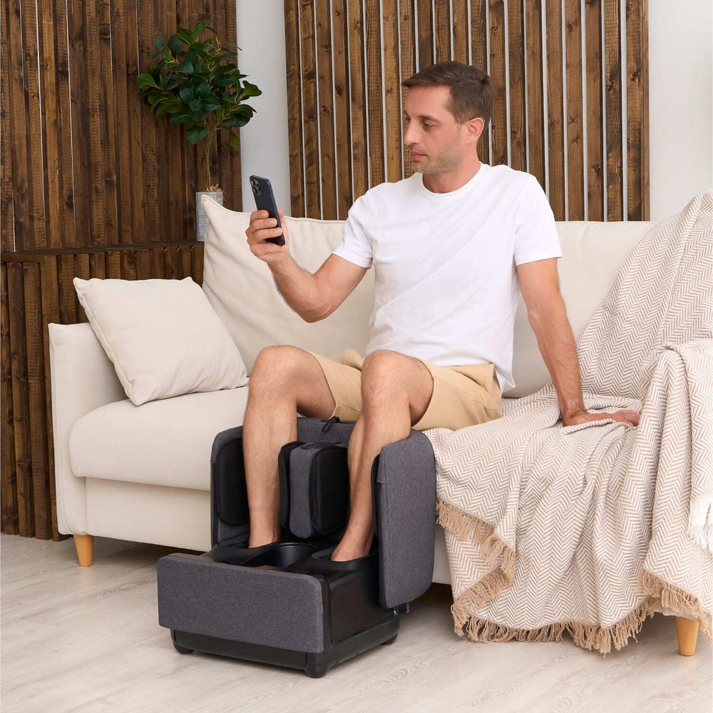 Массажер для ног GESS PUF Серый