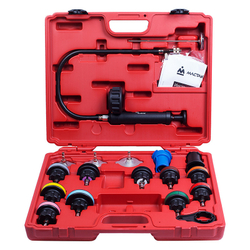 МАСТАК (103-40018C) Набор для тестирования герметичности системы охлаждения, кейс, 18 предметов