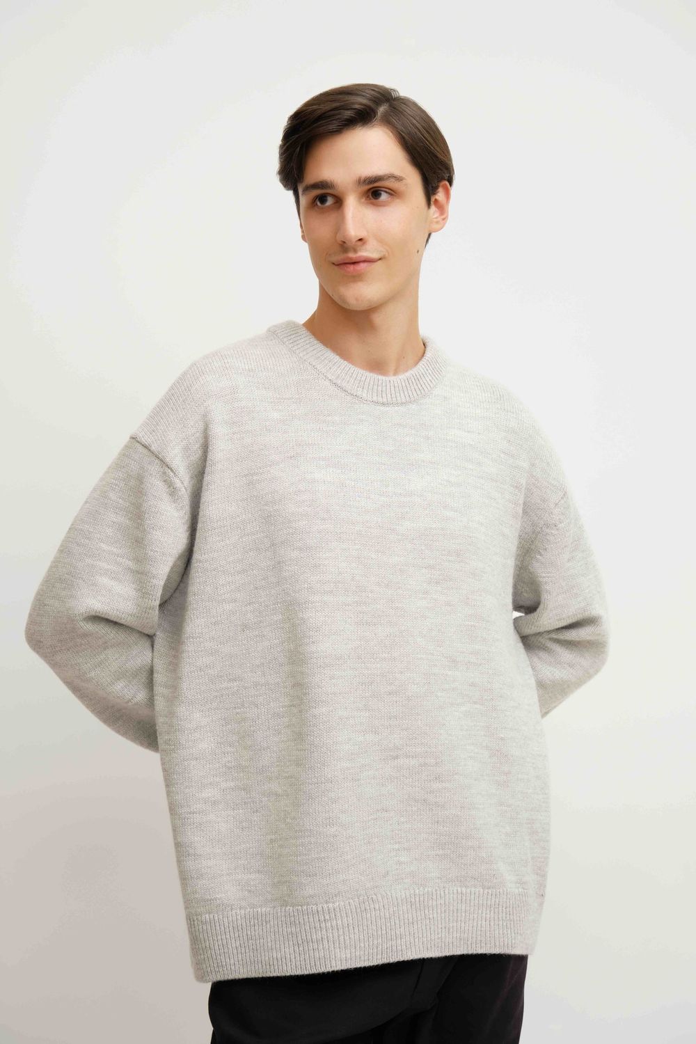 Свитер Weme Оверсайз серый