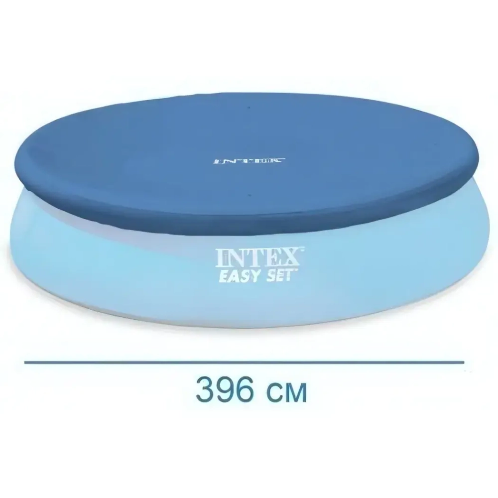 Чехол для круглого надувного бассейна Easy set 396*30 см Intex (28026)