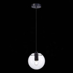 SL1056.403.01 Подвес ST-Luce Черный/Прозрачный E27 1*60W