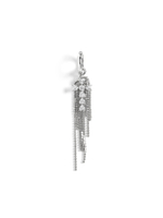 Моносерьга "Threads cross shine"