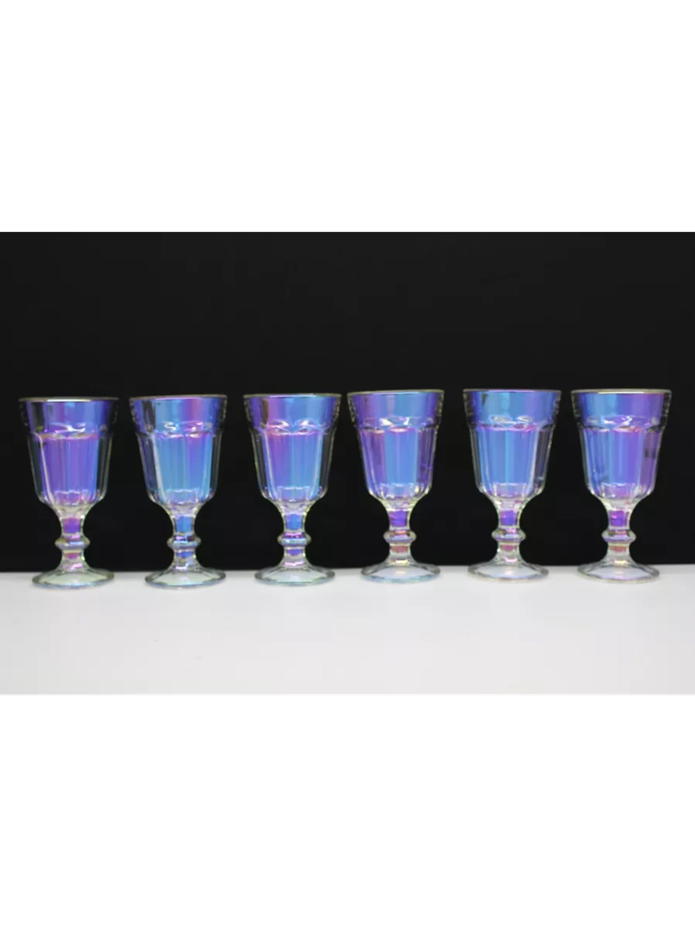 Фужеры для вина " Радуга"