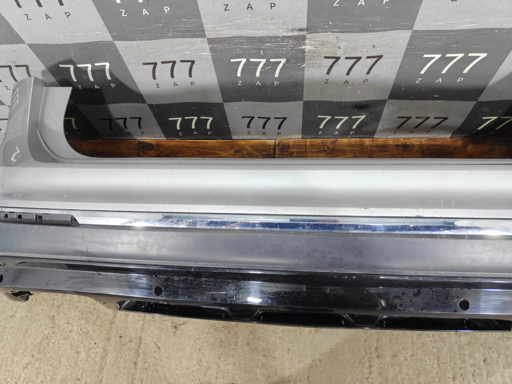 Бампер задний + юбка заднего бампера R-Line Volkswagen Tiguan 2 16-20 Б/У Оригинал 5NR807421GRU