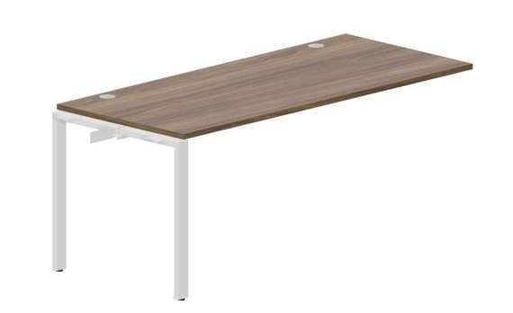 стол Strike 1800х780х750мм (2 громмета) - приставной элемент