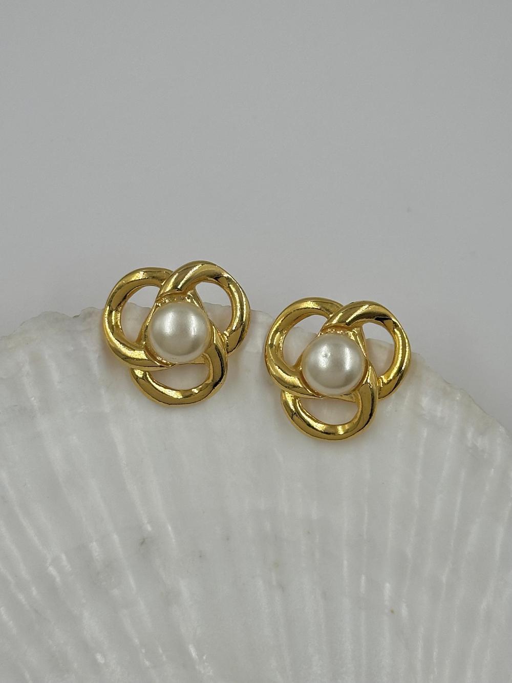 Серьги с «жемчугом»