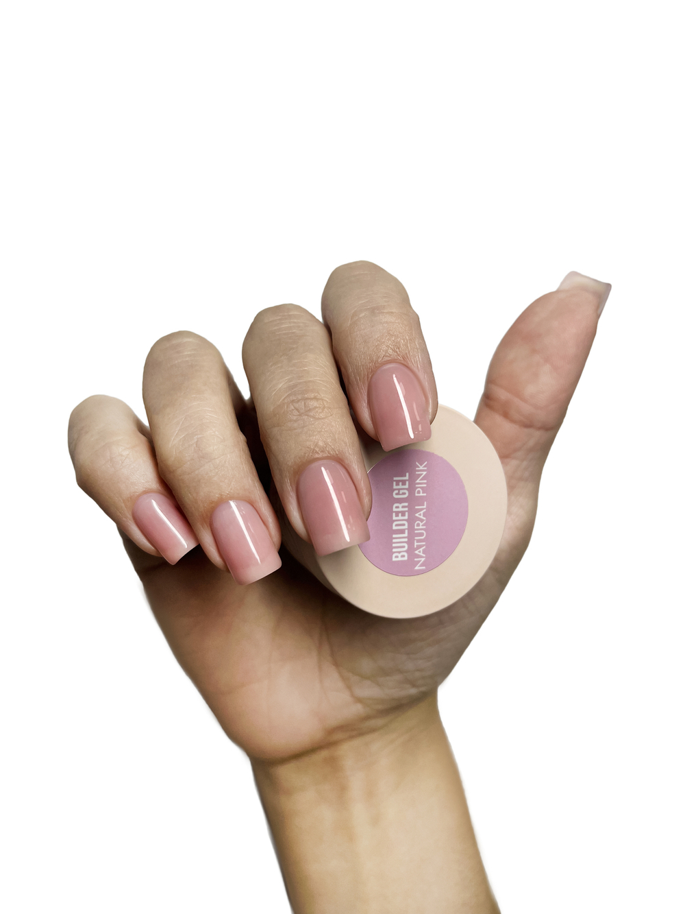 Lovia Cure Builder Gel Cover Natural Pink - Гель моделирующий натурально-розовый