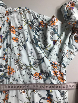 Блузка KENLEN цветочная из вискозы 52 размер