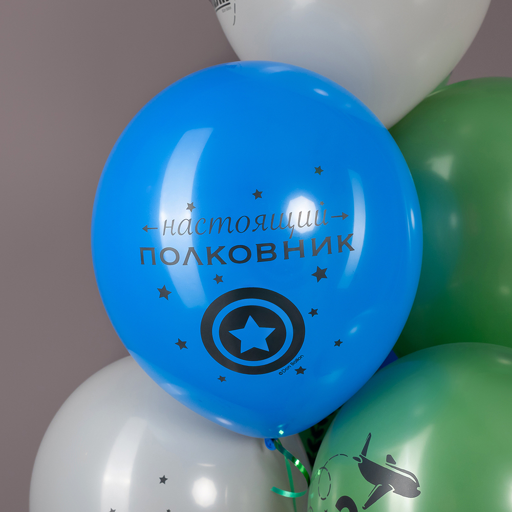 Латексный шар «С 23 Февраля, Мой Защитник!», 30 см