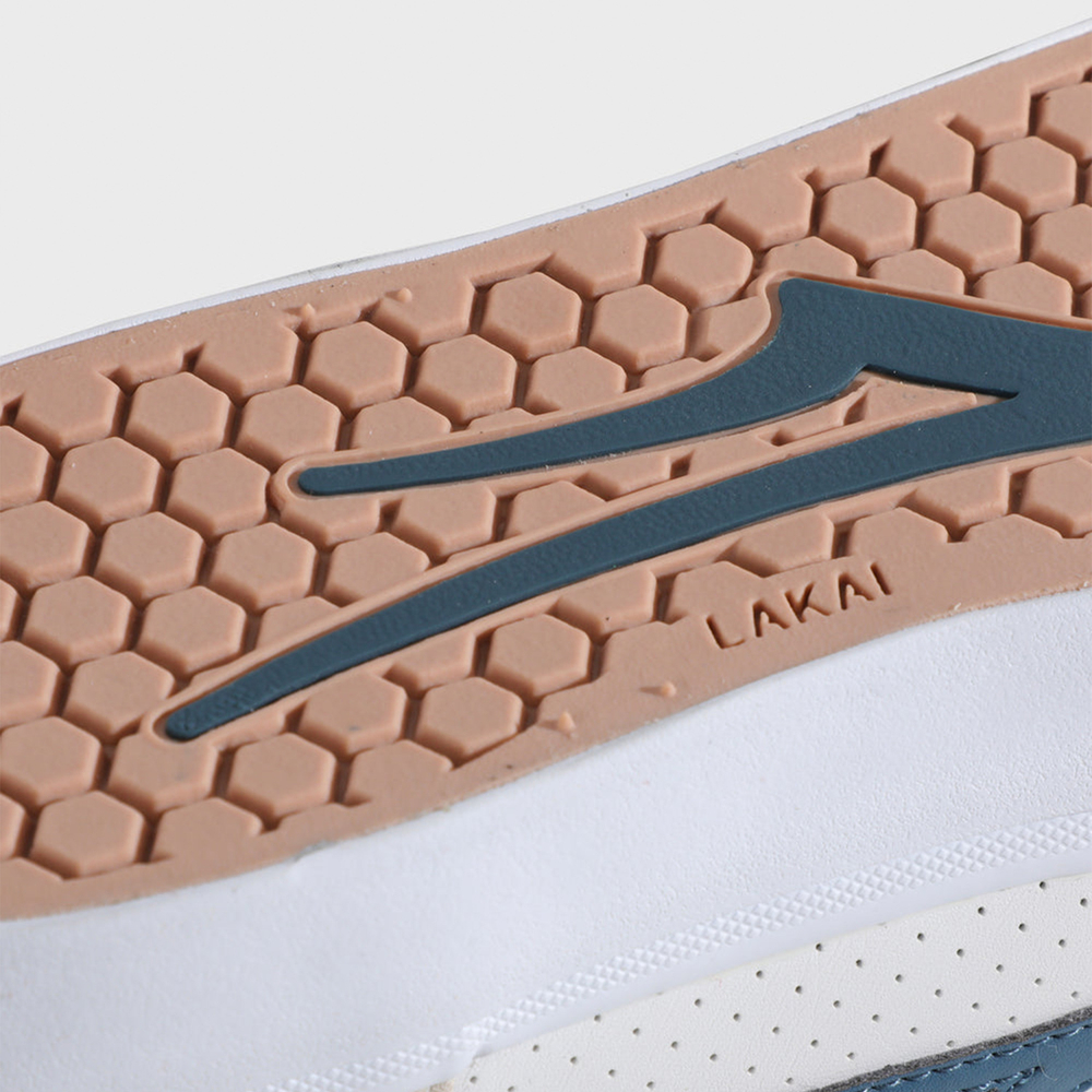 Кеды Lakai Manchester White Suede Navy Perf (Q3-25)