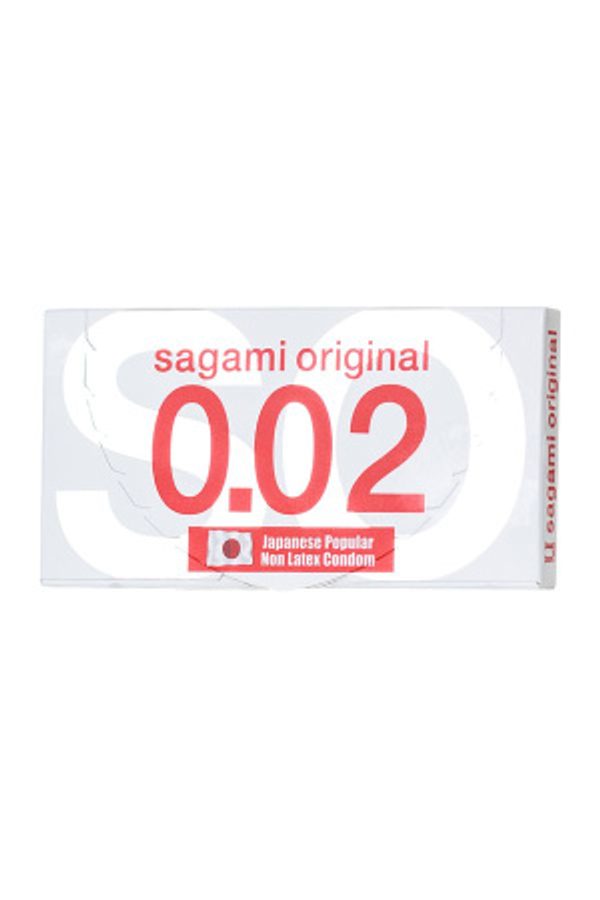 Презервативы Sagami Original 002, полиуретан, 2 шт.