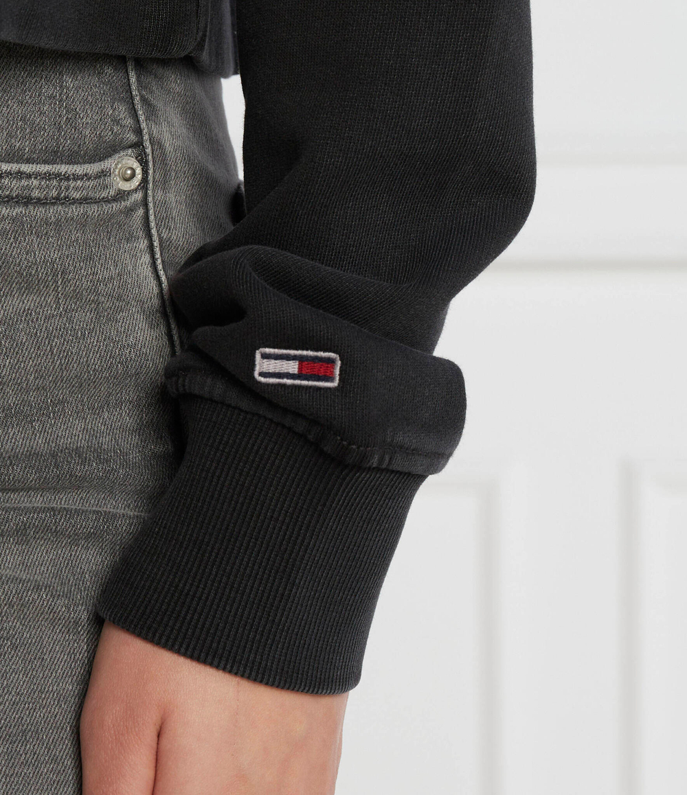 Худи VINTAGE EAGLE CREW Tommy Jeans - черный(DW0DW16415)