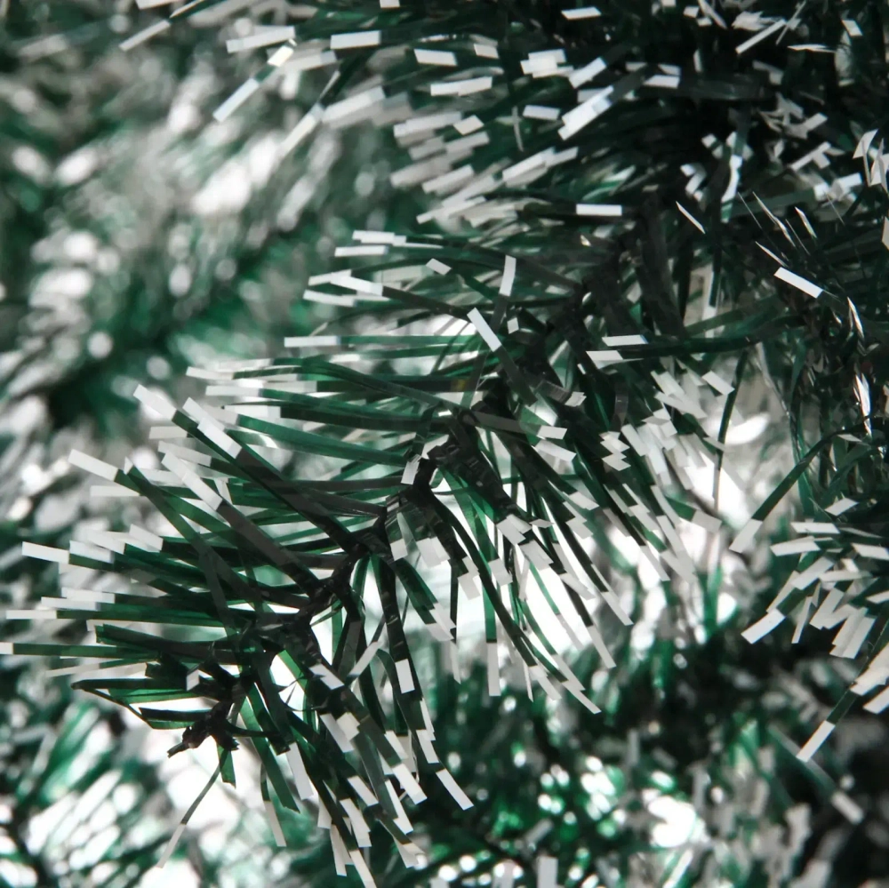 Ёлка «Метелица» 150 см, ПВХ белый иней (220 веток)