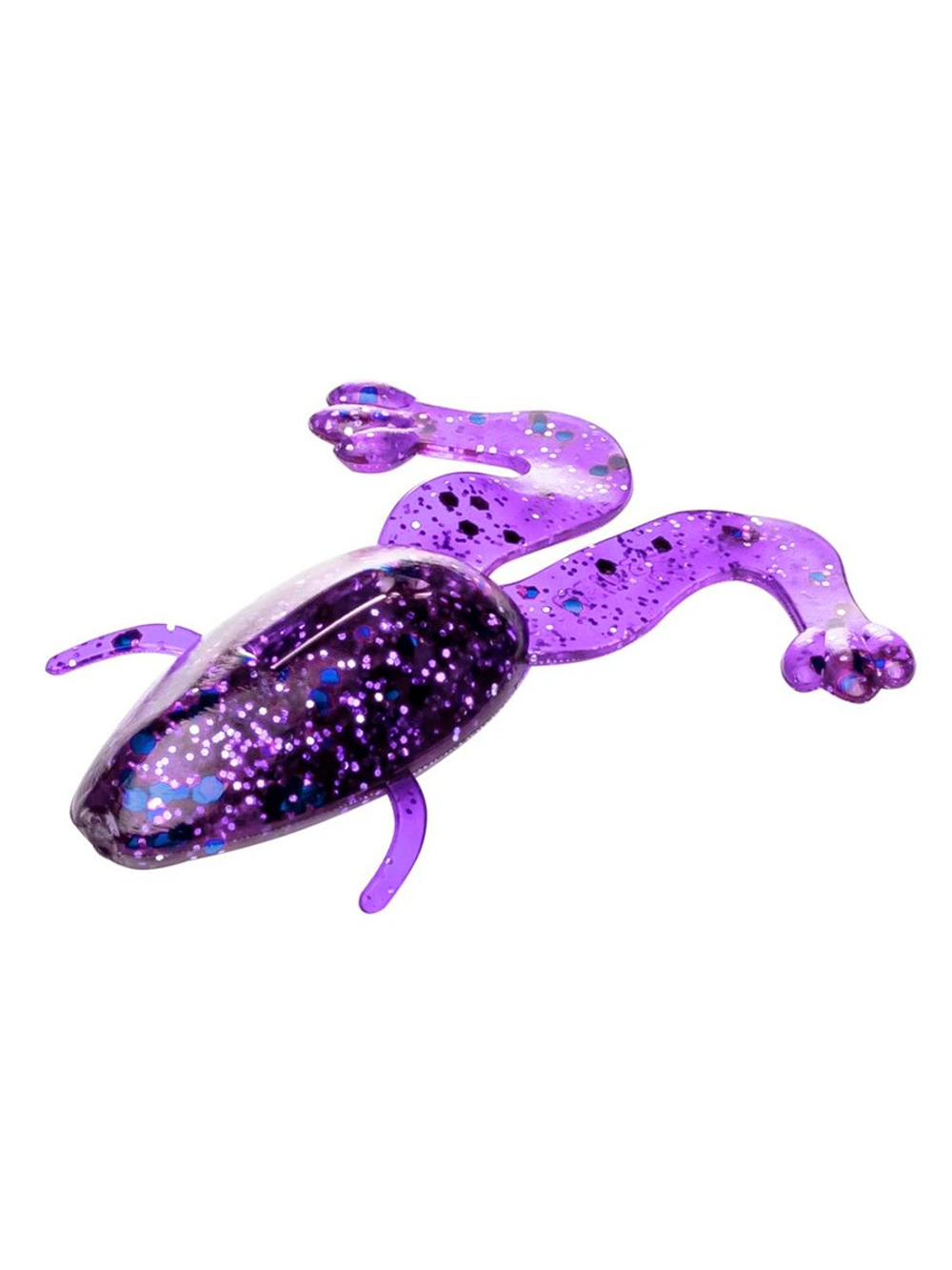 Лягушка несъедобная Helios Crazy Frog 3,55"/9,0 см Electric green 20шт. (HS-23-007-N-20)