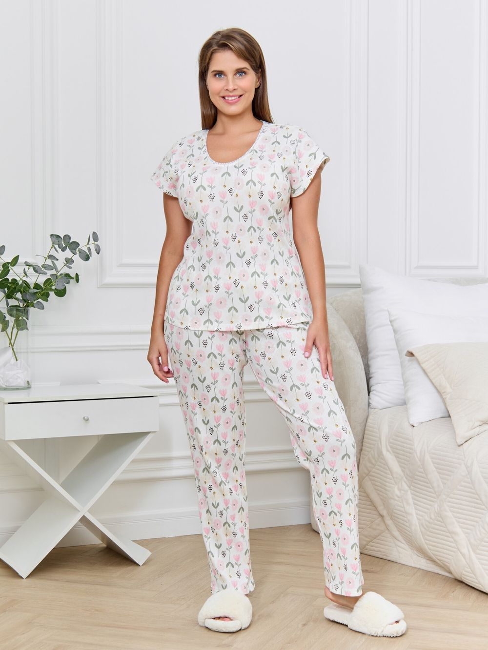 Пижама Мэри-2 Виотекс МОЛОЧНЫЙ