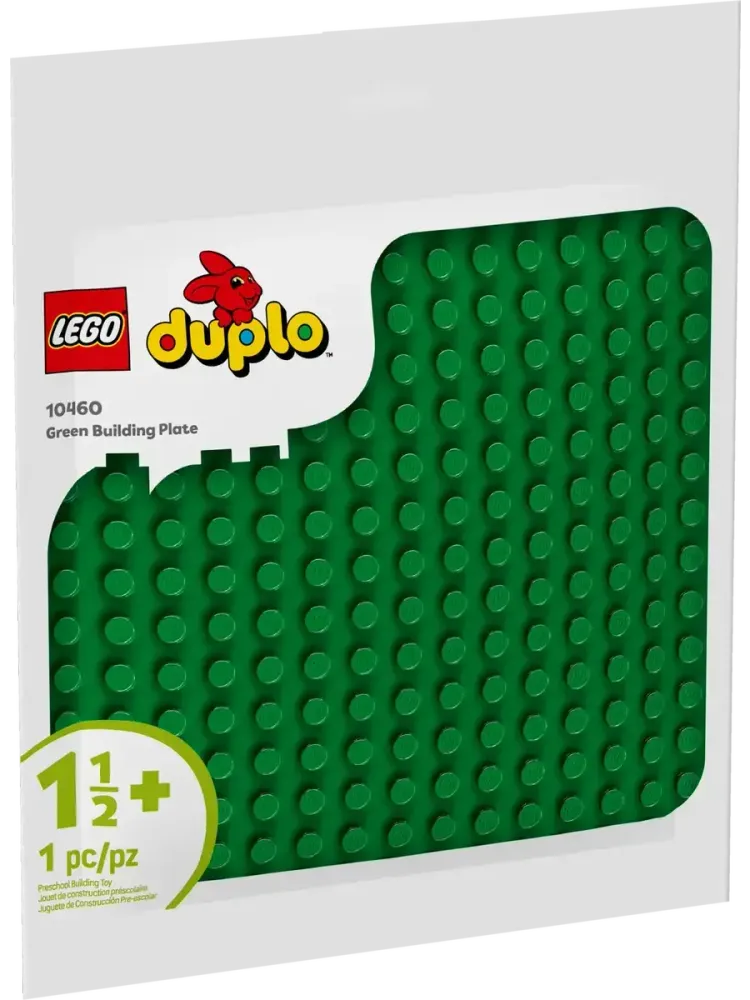 Зеленая пластина Duplo 10460 для строительства 25x25 см