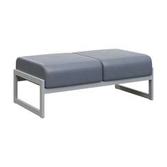 Module Банкетка двухместная MD.B2 Oregon 17/Металл Серый 1255*700*460