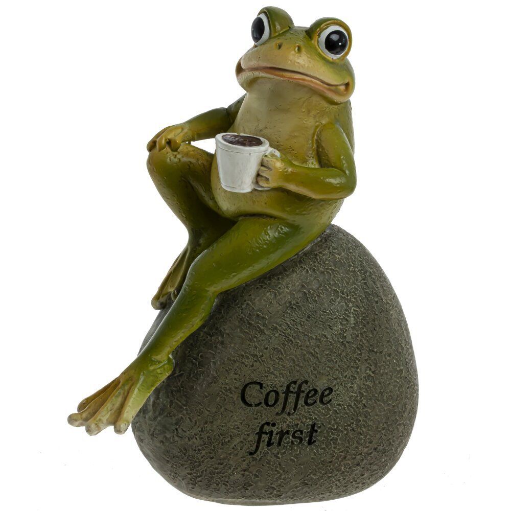 GAEM Фигурка декоративная "Лягушка", L10 W6 H15 см