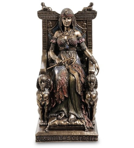 WS-468 Статуэтка «Египетская царица на троне»