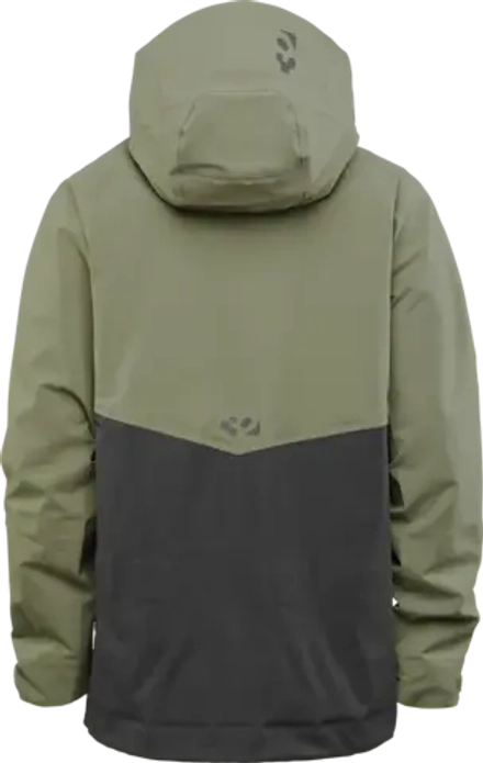 THIRTYTWO КУРТКА TM-3, ЧЕРНЫЙ/ОЛИВКОВЫЙ