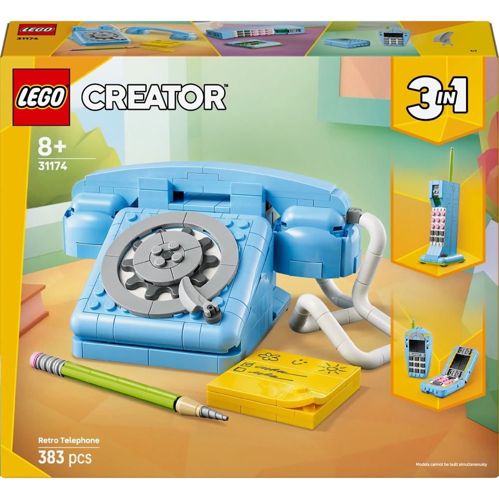 LEGO Creator - Телефон в ретро стиле 3в1 31174