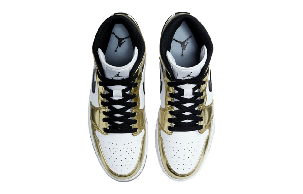 Кроссовки Jordan Air Jordan 1 Mid Se "Metallic Gold"