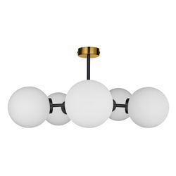 Люстра на штанге 33 идеи S01WH CHN800S.05.17BL.PA-S01WH