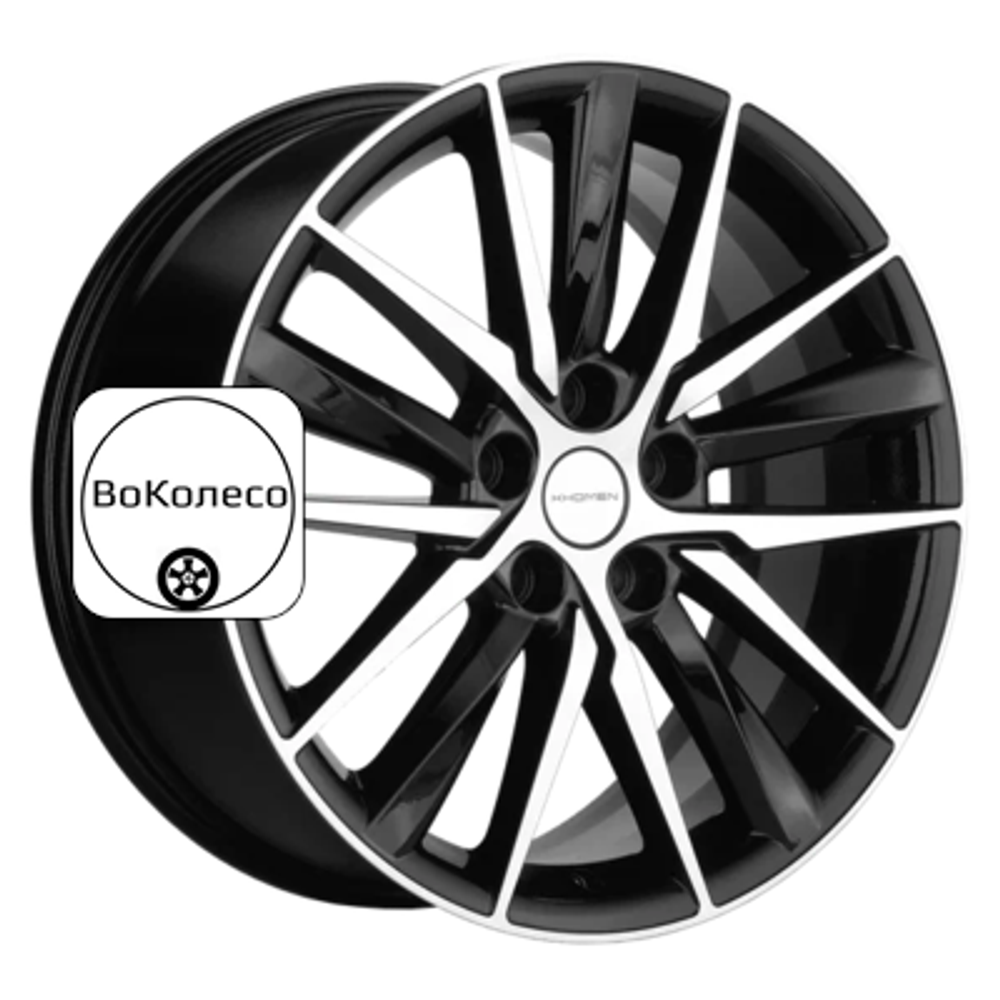 8x18/5x108 ET47 D60,1 KHW1807 (Chery Tiggo 8/8 Pro) Black-FP Khomen Wheels