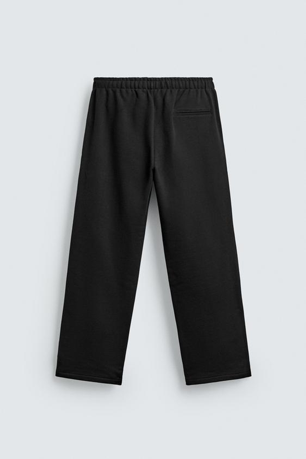 ZARA ДЖОГГЕРЫ REGULAR FIT ИЗ ПЛОТНОЙ ТКАНИ ORIGINS, ЧЕРНЫЙ