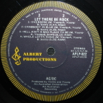 AC/DC / Let There Be Rock (LP)