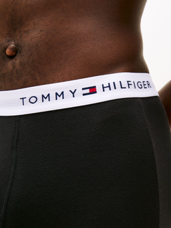 Трусы боксеры-брифы Tommy Hilfiger Cotton Classics 3-Pack Black