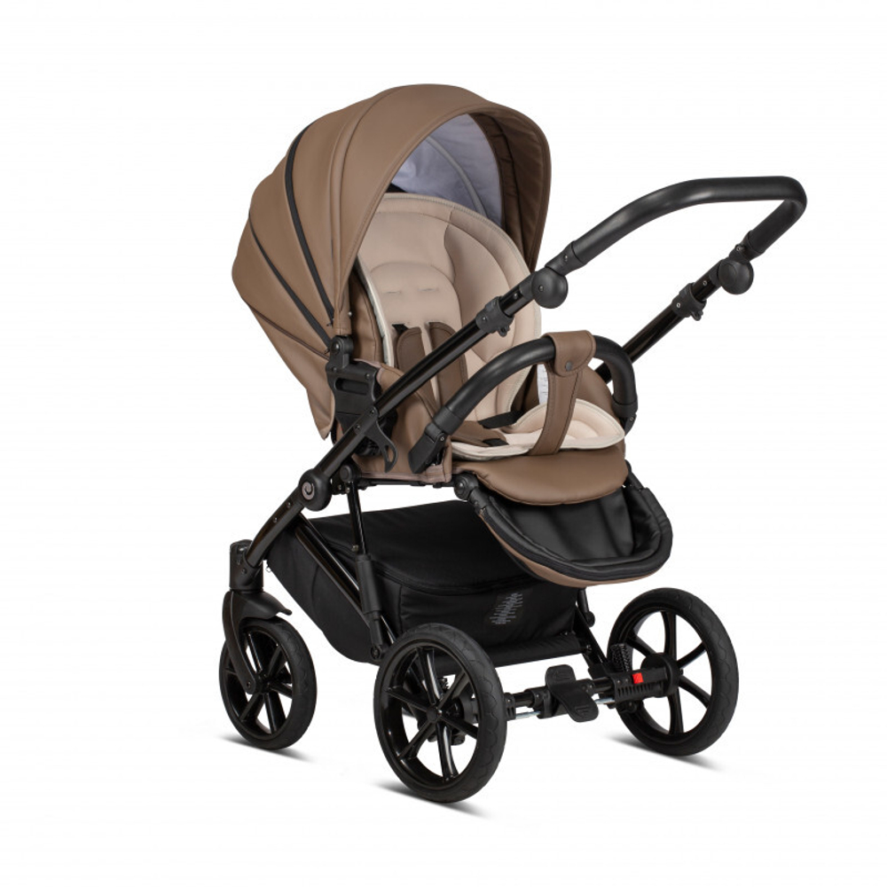Коляска 2 в 1 Tutis Viva Life New 2020 SEDAR №083 (Коричневая эко-кожа)