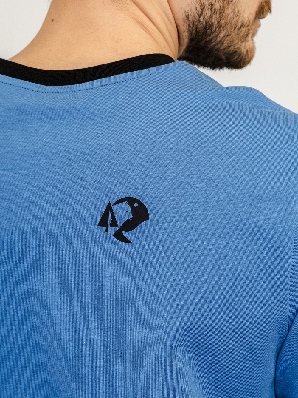 Футболка "НОХО" мужская, цвет "Полуночная синева"