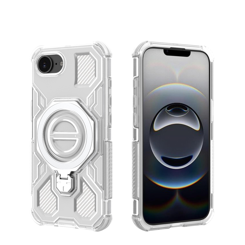 Прозрачный силиконовый чехол Expressive Clear Case для iPhone 16e
