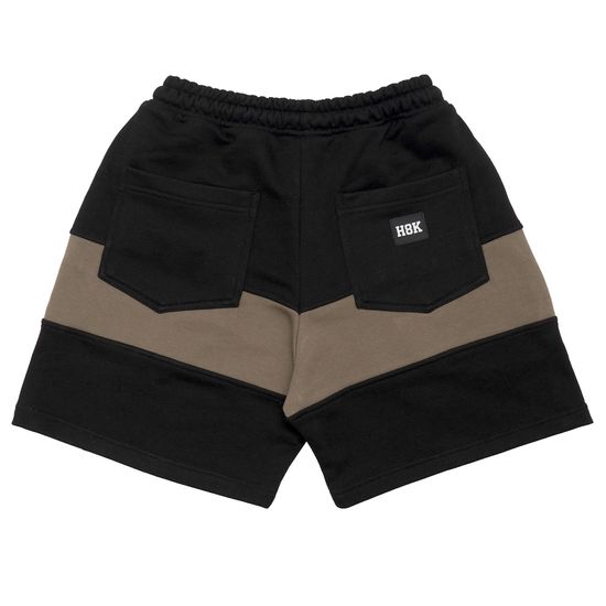 Шорты HOOK "Всмп" трикотаж чёрный