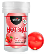 Масляная смазка в шариках Aromatic HOT BALL (Красные ягоды)