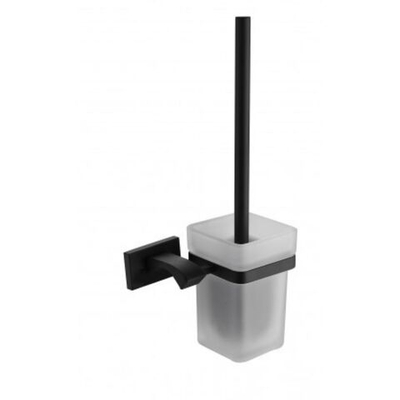 Ерш для туалета Gappo, стекло, чер, G0710-6