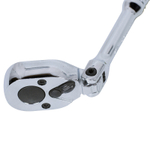 KING TONY (2789-06P) Трещотка 1/4", 150 мм, 24 зубца, флажковая, шарнирная