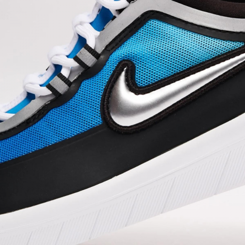 Кроссовки Nike SB Nyjah Free 2 «Samborghini», син.