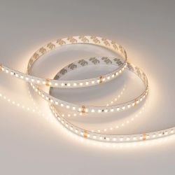 Светодиодная лента RT-A144-10mm 24V Warm3000 (7.7 W/m, IP20, 2835, 5m) (Arlight, высок.эфф.200 лм/Вт) 038782