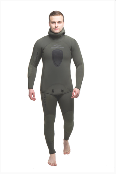 Гидрокостюм Hunter 7мм ультраспан/открытая пора олива