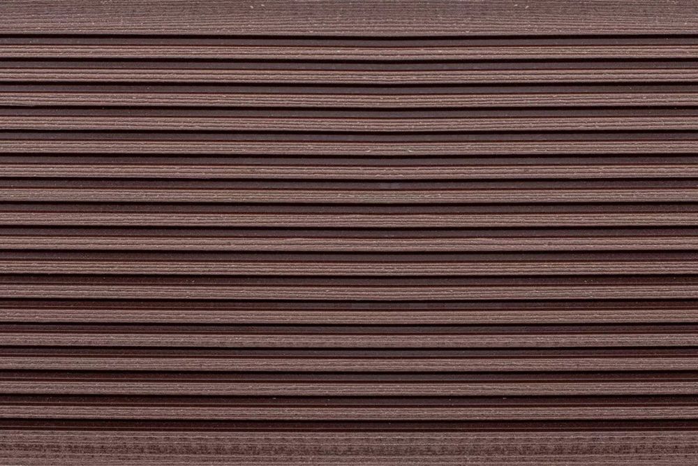 Террасная доска Deckron (Декрон) Classic, 153x28, длина 400 см, Коричневый