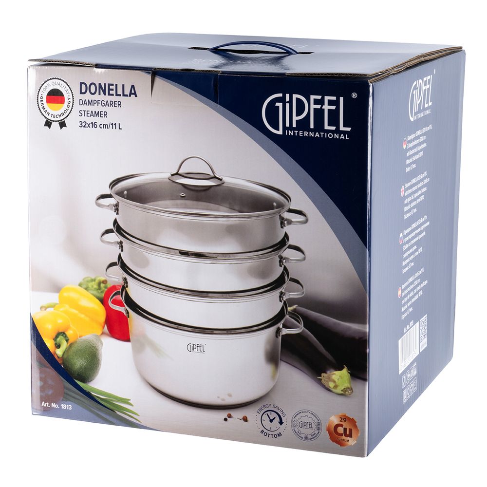 Пароварка Gipfel Donella 1813 11 л