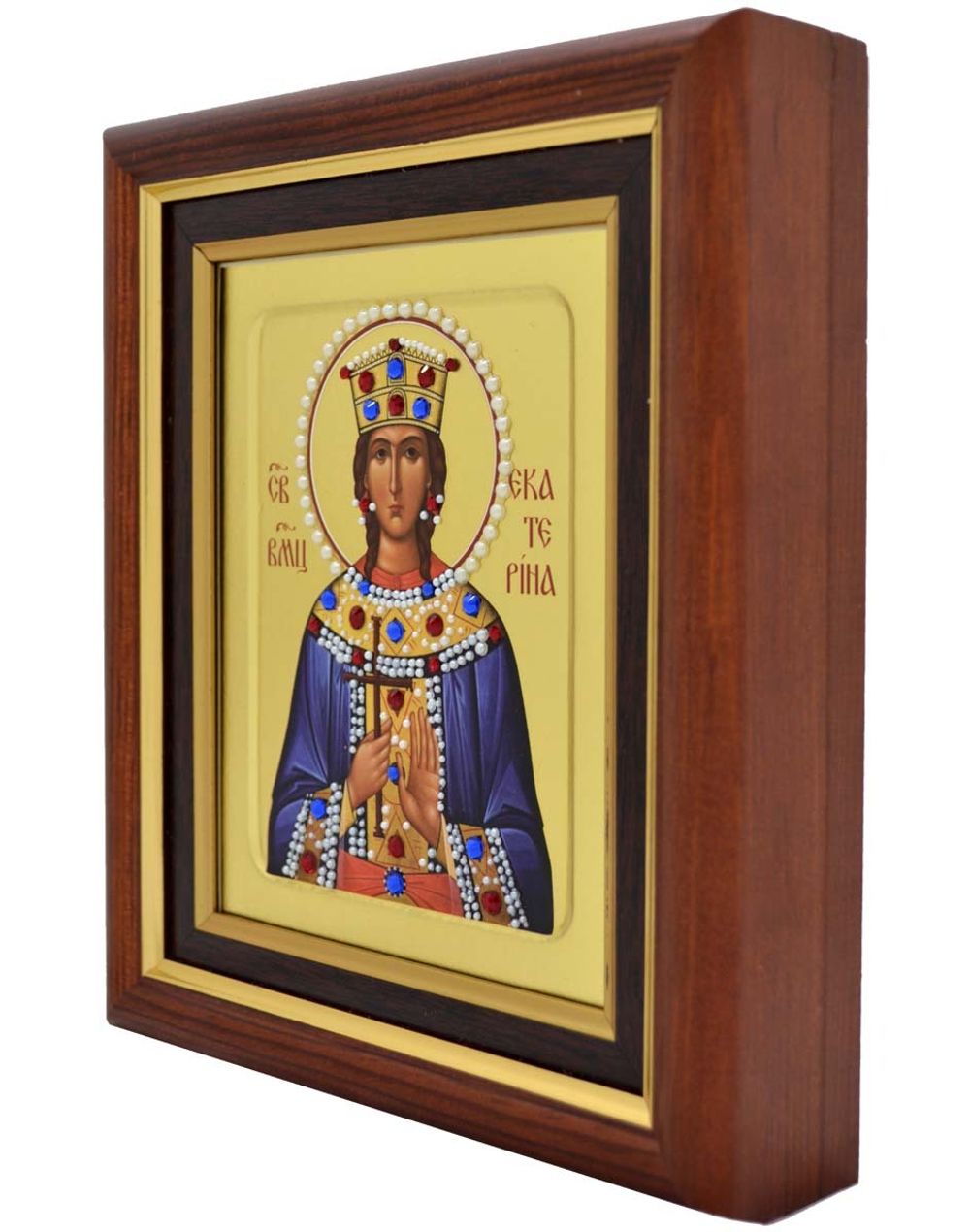 Икона Екатерины великомученицы, писанная в монастыре.