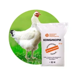 Комбикорм для цыплят-бройлеров ПК-6 от 22 дней и старше 25 кг Смоленский КХП ГОСТ 18221