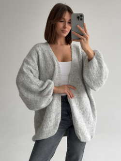 Кардиган вязаный, короткий