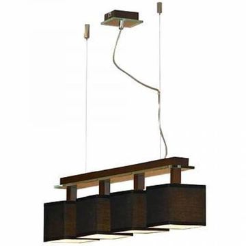 Люстра подвесная LSF-2573-04 темное дерево Montone Lussole