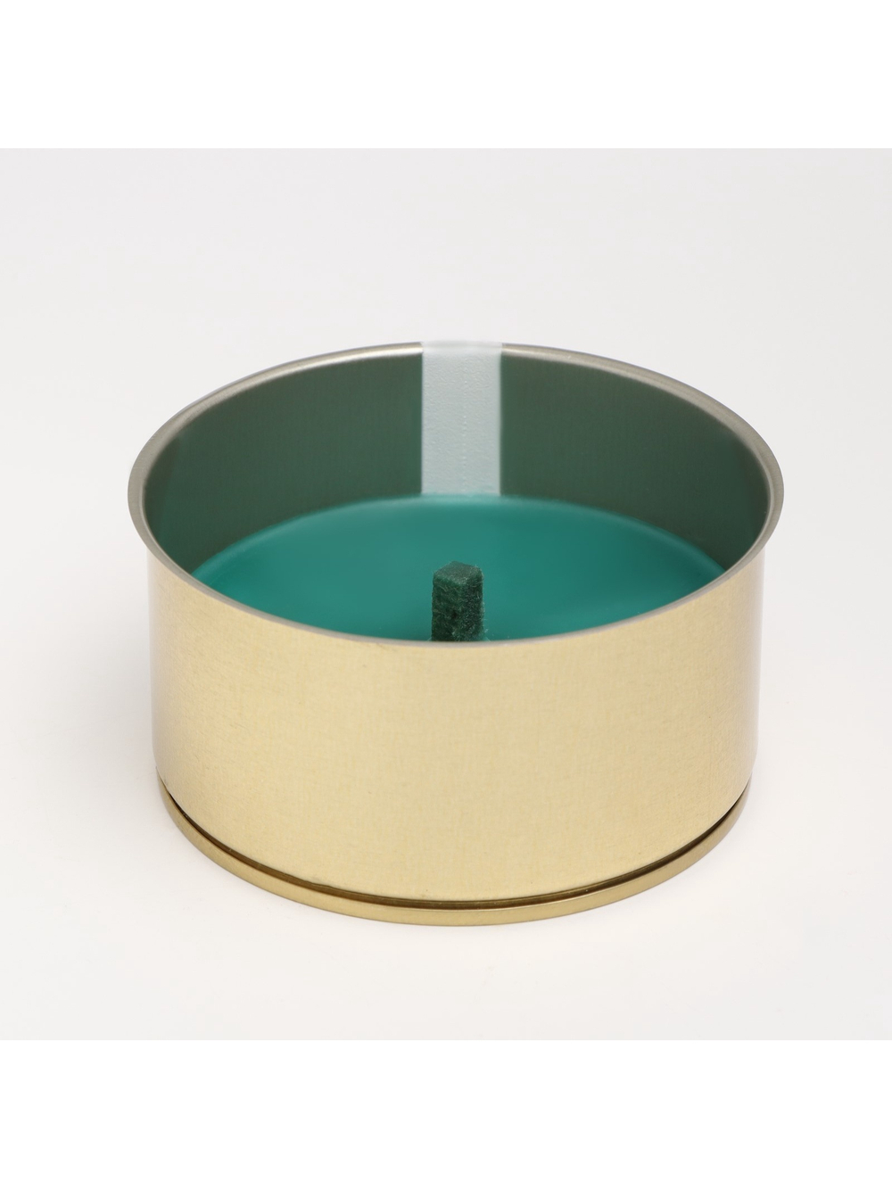 Свеча уличная антимоскитная ароматическая, 10х4,5 см, 120 г, 6 ч,  хвоя, зеленый