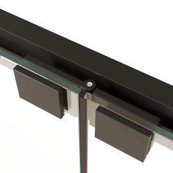 Душевая дверь складная «Книжка» в нишу RGW PA-21B (1200)