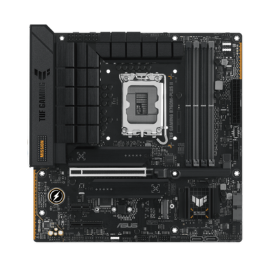 Материнская плата ASUS TUF GAMING B760M-PLUS II, LGA1700 4xDDR5 4xSATA3 3xM.2 RAID HDMI DP mATX